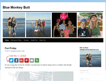 Tablet Screenshot of bluemonkeybutt.com